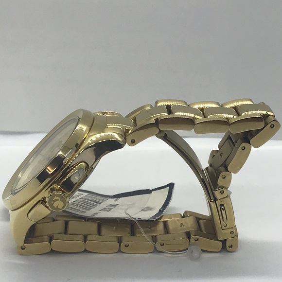 BNIB KARL LAGERFELD KL-2402 GOLD WATCH - Picture 4 of 11